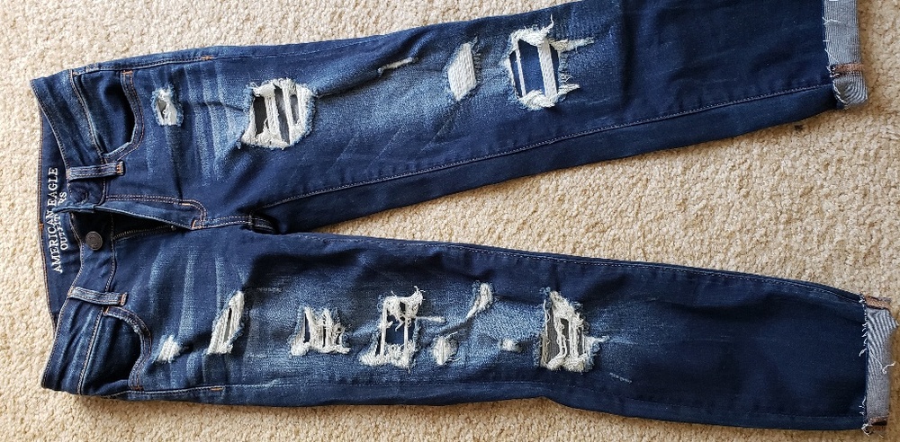 New American eagle cropped pants